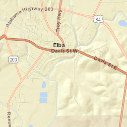 Elba Street Map