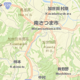 Kaseda-shirakame Street Map