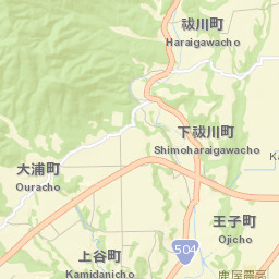 Kanoya Shi Street Map