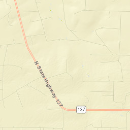 Reagan County Street Map