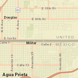 Douglas Street Map