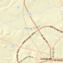 Crockett Street Map