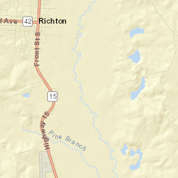 Richton Street Map