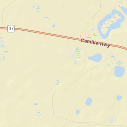 Baker County Street Map