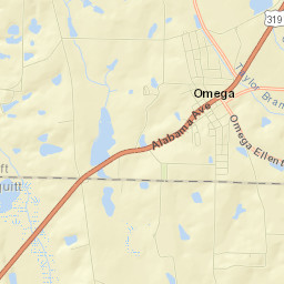 Omega Street Map