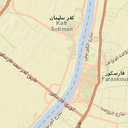 Fāraskūr Street Map