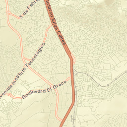 Nogales Street Map