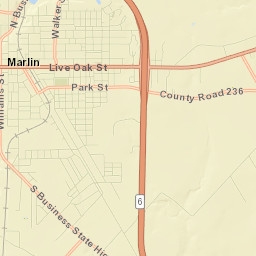 Marlin Street Map