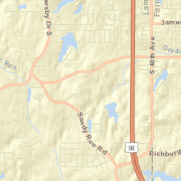 3499 Southaven Dr Hattiesburg MS Street Map