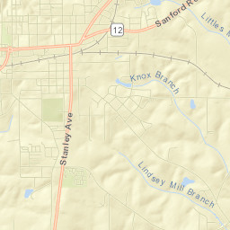 1201-1217 Lakeland Drive, Andalusia, AL  Street Map