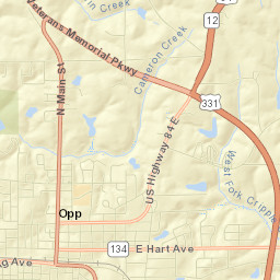 Opp Street Map