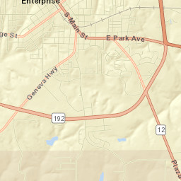 Enterprise Street Map
