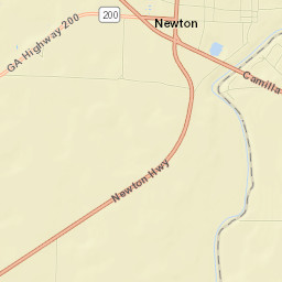 Newton Street Map