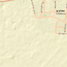 Ofaqim Street Map