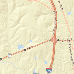 Centerville Street Map