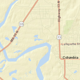 Columbia Street Map