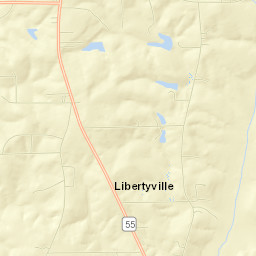 Covington County Street Map