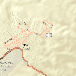 Arad Street Map