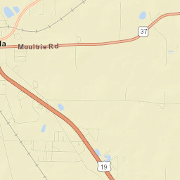 Mitchell County Street Map