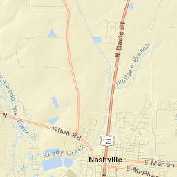 Nashville Street Map