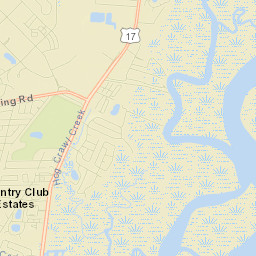 Country Club Estates Street Map