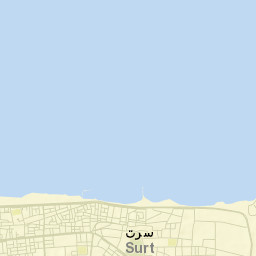 Sirte Street Map