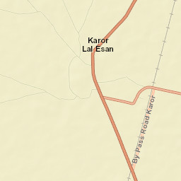 Karor Street Map