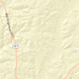 Amite County Street Map