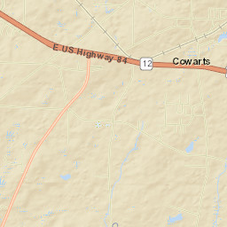 Cowarts Street Map