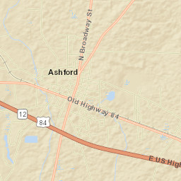 Ashford Street Map