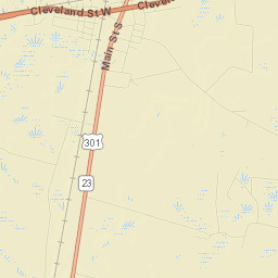 Brantley County Street Map
