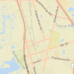 Dock Junction Street Map