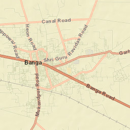 Banga Street Map