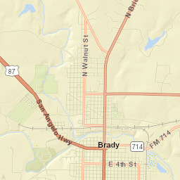 Brady Street Map