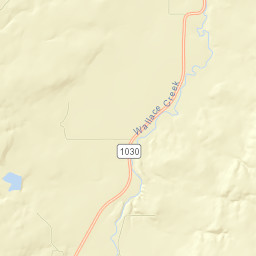 San Saba County Street Map
