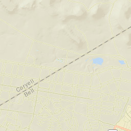 Fort Hood Street Map