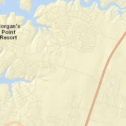 Morgans Point Resort Street Map