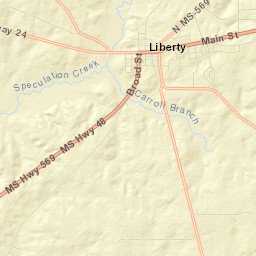 Liberty Street Map