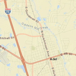 Adel Street Map