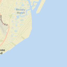 Saint Simons Island Street Map