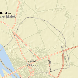 Disūq Street Map