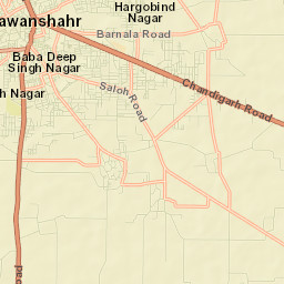 Nawanshahr Street Map