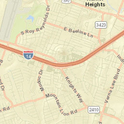 323-337 Knight\‘s Way Harker Heights TX Street Map