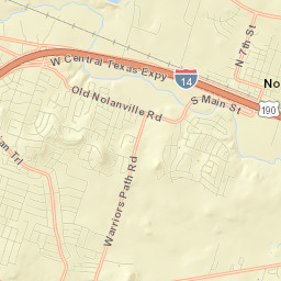 Nolanville Street Map