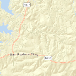 Sam Rayburn Street Map