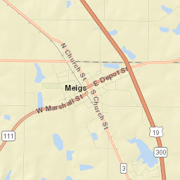 Meigs Street Map