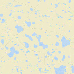 Ware County Street Map