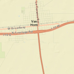 Van Horn Street Map