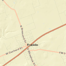Franklin Street Map