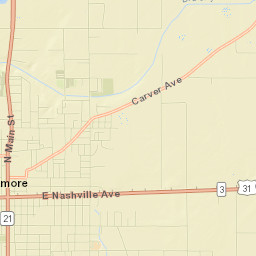 Atmore Street Map